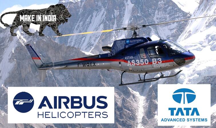 Tata Airbus ink deal to make H125 single-engine choppers in India Tata-Airbus Deal update marathi ness Tata-Airbus Deal : आता टाटा बनवणार हेलिकॉप्टर, फ्रान्सच्या एअरबस कंपनीसोबत करार; 'मेड इन इंडिया'ला चालना