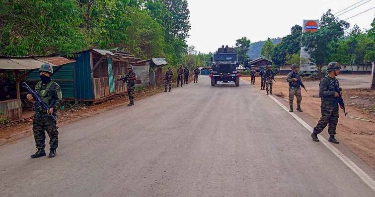 Violence again between two groups in Manipur one dead 4 seriously injured detail marathi news आजही मणिपूर धुमसतंय! पुन्हा एकदा हिंसा, काचा मृत्यू, 4 जण गंभीर जखमी