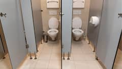 सिनेमा थिएटर और शाॅपिंग माॅल में टॉयलेट के दरवाजे नीचे से रहते हैं खुले.. इसके पीछे है यह वजह