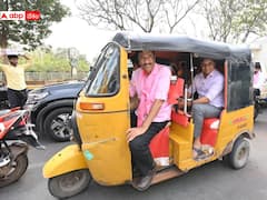 ఆటోలో ప్రయాణించిన కేటీఆర్, కాంగ్రెస్ ప్రభుత్వాన్ని ఇరుకున పెడుతున్నారా!