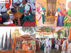 జాతరలో వింత ఆచారం - నువ్వుల నూనెను నీళ్లలా తాగేసిన తొడసం వంశీయురాలు, ఎక్కడంటే?