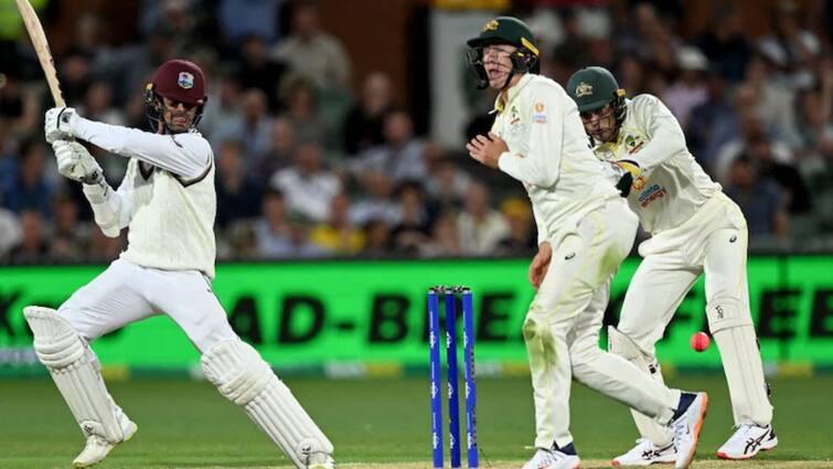 Australia West Indies 2nd Test AUS vs WI 3rd Day Report Here Know Latest Sports News AUS vs WI: रोमांचक मोड़ पर पहुंचा ब्रिस्बेन टेस्ट, चौथे दिन ऑस्ट्रेलिया को बनाने होंगे 156 रन, वेस्टइंडीज को 8 विकेटों की दरकार