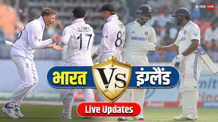 LIVE: England on backfoot in front of India in Hyderabad Test, Jadeja-Akshar took charge