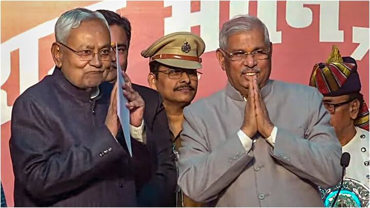 Bihar oath taking ceremony minsters cast wise list nitish kumar Samrat Choudhary Bihar Oath Ceremony: जातिगत वोट साधने की कोशिश? सवर्ण से लेकर पिछड़ा वर्ग, इन जातियों से बनाए गए मंत्री