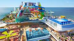 પ્રથમવાર રવાના થયું દુનિયાનું સૌથી મોટું ક્રૂઝ, જેમાં છે 40 રેસ્ટોરન્ટ