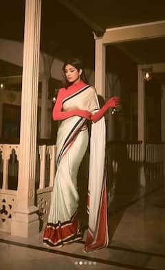 Shilpa Shetty: ਸ਼ਿਲਪਾ ਸ਼ੈੱਟੀ ਨੇ ਸਾੜੀ 'ਚ ਦਿੱਤੇ ਕਿਲਰ ਪੋਜ਼, ਪ੍ਰਸ਼ੰਸਕਾਂ ਨੇ ਕਿਹਾ- ਸੁੰਦਰ ਨਾਰੀ