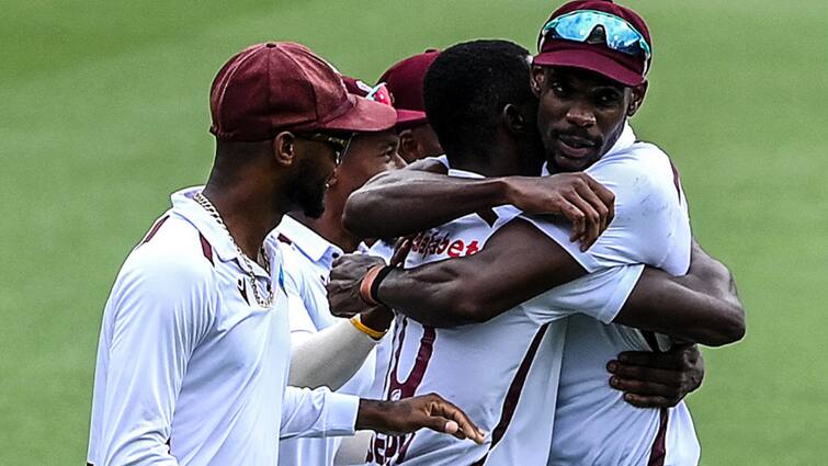 West Indies defeat Australia in a test match at their home after 27 years AUS vs WI 2nd Test Gabba AUS vs WI: वेस्टइंडीज ने रचा इतिहास, 27 साल बाद ऑस्ट्रेलिया में जीता टेस्ट; कंगारुओं को 8 रनों से चटाई धूल