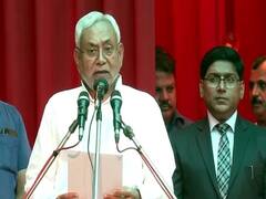 வரலாற்றில் முதன்முறை.. 9ஆவது முறையாக பிகார் முதலமைச்சராக பதவியேற்ற நிதிஷ் குமார்..!