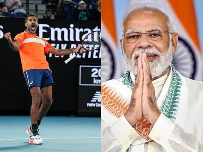 PM Modi, Amit Shah congratulate Rohan Bopanna for winning Australian Open tennis title Rohan Bopanna: ஆஸ்திரேலிய ஓபன் பட்டத்தை தட்டித்தூக்கிய ரோஹன் போபண்ணா... வாழ்த்திய அமித்ஷா, பிரதமர் மோடி!