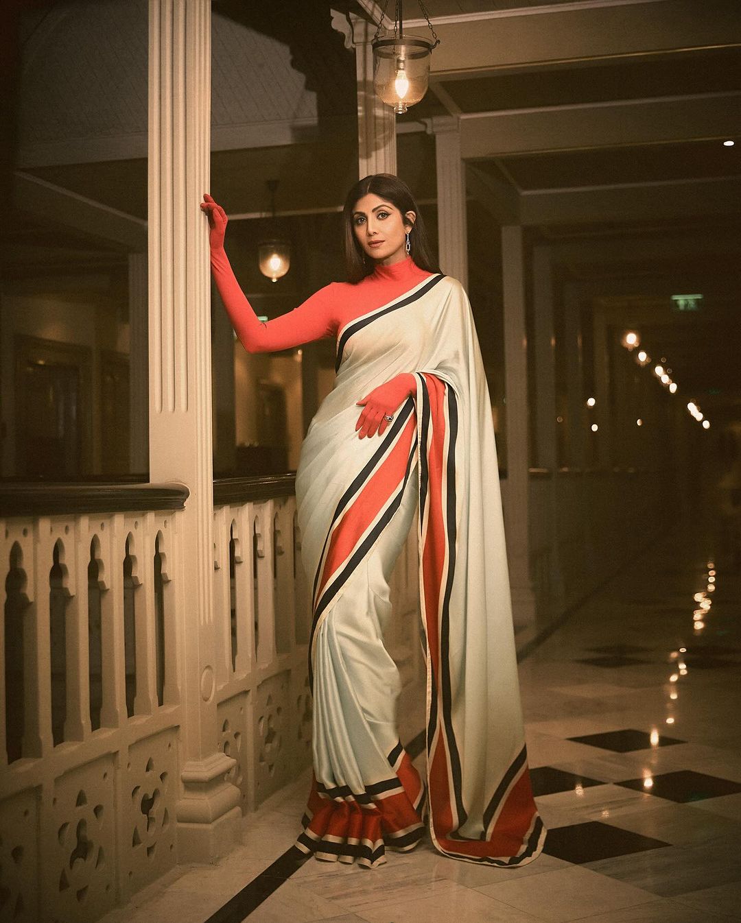 Celebs Exuding Glamour In Sarees