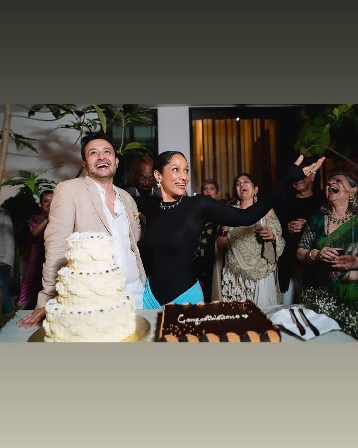 मसाबा गुप्ता ने सत्यदीप मिश्रा से दूसरी शादी की थी. कपल ने बीते दिन यानि 27 जनवरी को अपनी पहली वेडिंग एनिवर्सरी बड़े ही धूमधाम के साथ सेलिब्रेट की.