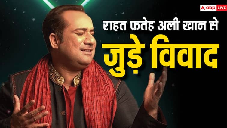 From smuggling of foreign currency to beating of disciple… Rahat Fateh Ali Khan was associated with these controversies.