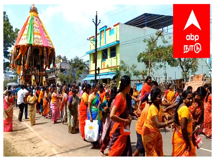 Mayiladuthurai sirkazhi puttradi mariyamman temple car festival - TNN சீர்காழி புற்றடி மாரியம்மன் கோயில் திருத்தேரோட்டம் - வடம்பிடித்து இழுத்து நேர்த்திக்கடன் செலுத்திய பக்தர்கள்....!