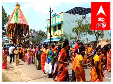 சீர்காழி புற்றடி மாரியம்மன் கோயில் திருத்தேரோட்டம் - வடம்பிடித்து இழுத்து நேர்த்திக்கடன் செலுத்திய பக்தர்கள்....!