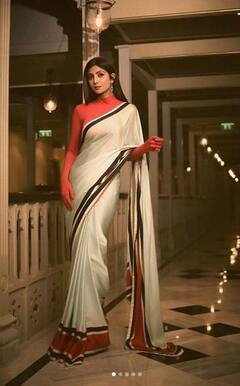 Shilpa Shetty: ਸ਼ਿਲਪਾ ਸ਼ੈੱਟੀ ਨੇ ਸਾੜੀ 'ਚ ਦਿੱਤੇ ਕਿਲਰ ਪੋਜ਼, ਪ੍ਰਸ਼ੰਸਕਾਂ ਨੇ ਕਿਹਾ- ਸੁੰਦਰ ਨਾਰੀ