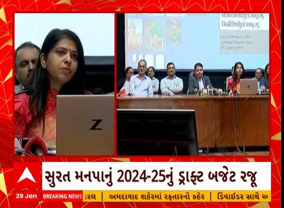 Surat News : મનપાનું 2024-25નું ડ્રાફ્ટ બજેટ કરાયું રજુ, જુઓ બજેટમાં કઈ બાબતોનો થયો ઉલ્લેખ...