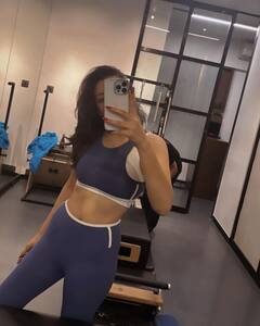 Hansika Workout Photos : வேற லெவல்..ஹன்சிகா செய்த அசத்தலான சாகசத்தை நீங்க பாத்தீங்களா?