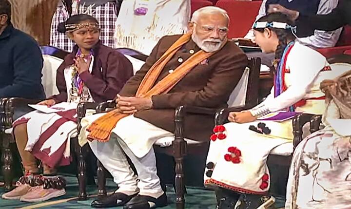 As a precursor to the PPC 2024, several events and programmes were also organised at school level across the country from January 11 to 12. These programmes included joyful learning activities like  marathon run,  music competition, meme competition, nukkad natak, student-anchor-Student-guest discussions, etc. (Image Source: PTI)