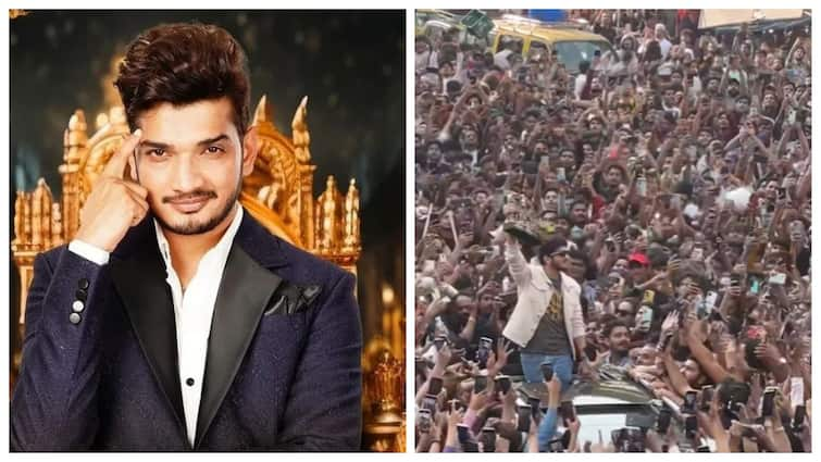 Bigg Boss 17 Winner Munawar Faruqui Visits Dongri, Fans Gather On The Streets