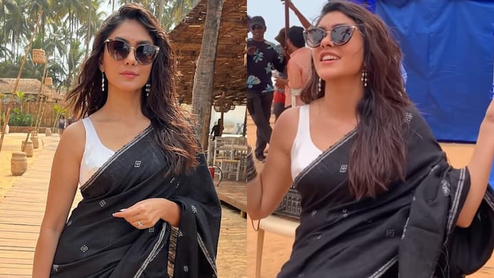 Mrunal Thakur's latest pictures are proof of how she can effortlessly transition from glamorous to chic. Take a look.