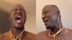 वेस्टइंडीज़ की ऑस्ट्रेलिया के खिलाफ जीत देख फूले नहीं समाए डैरेन सैमी, एक्साइटमेंट में लैपटॉप सिर पर...