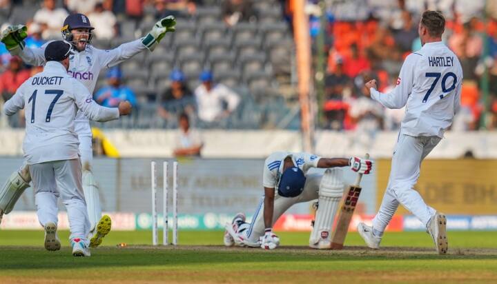 IND vs ENG Tom Hartley 9 wickets against india in 1st test Hyderabad IND vs ENG: अंग्रेजों ने हैदराबाद में हिलाई टीम इंडिया की नींव, एक अनजान गेंदबाज के आगे बल्लेबाजों ने टेके घुटने