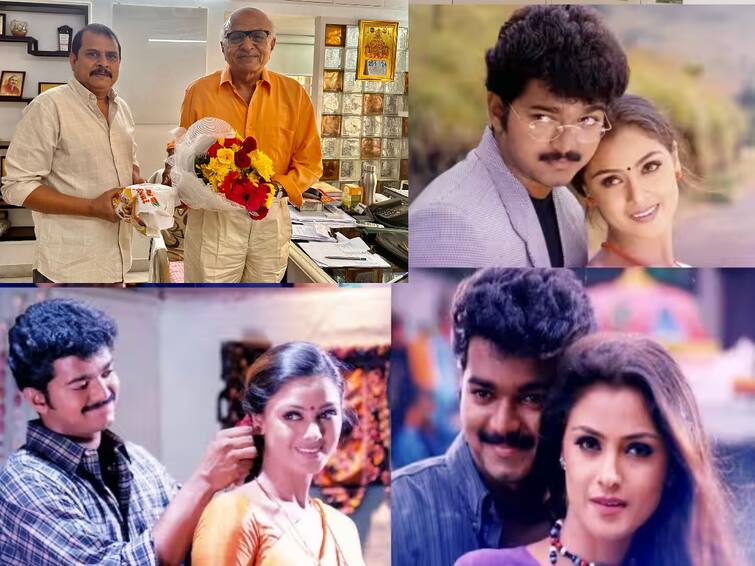 25 years of Thulladha Manamum Thullum director ezhil meet producer rb Choudary and vijay Thulladha Manamum Thullum: 25வது ஆண்டில் துள்ளாத மனமும் துள்ளும் - விஜய்யை சந்தித்த இயக்குநர் எழில்!
