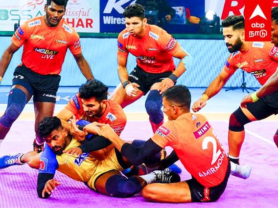 Tamil Thalaivas vs U Mumba : யு மும்பாவை ஊதித்தள்ளிய தமிழ் தலைவாஸ்.. புள்ளிப்பட்டியலில் முன்னேற்றம்!