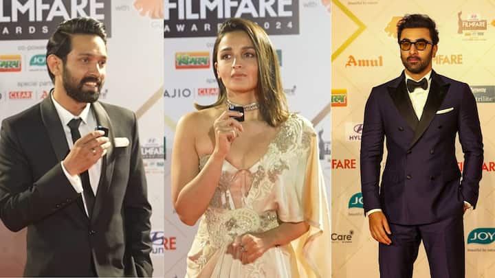 Filmfare Awards 2024 Ranbir Kapoor, Alia Bhatt become best actors 12th Fail wins Best Film Filmfare Awards 2024 Winners List: অভিনয়ে সেরা তারকা দম্পতি রণবীর-আলিয়া, সেরা ছবি '12th ফেল', রইল 'ফিল্মফেয়ার অ্যাওয়ার্ডস'-এর বিজয়ীদের পুরো তালিকা