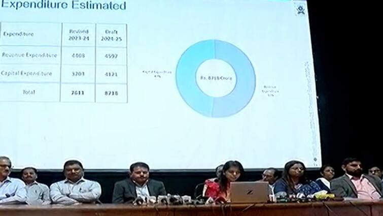 Surat: The draft budget of Surat Municipal Corporation Surat: સુરત મહાનગરપાલિકાનું 8718 કરોડનું ડ્રાફ્ટ બજેટ રજૂ, વેરામાં વધારો ન કરાતા લોકોને રાહત