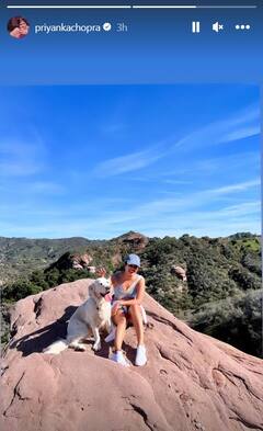 पति निक भारत में म्यूजिक कॉन्सर्ट में हैं बिजी तो Priyanka Chopra हसीन वादियों में कर रहीं एंजॉय, एक्ट्रेस ने पहाडों पर पोज देते हुए तस्वीरें की शेयर