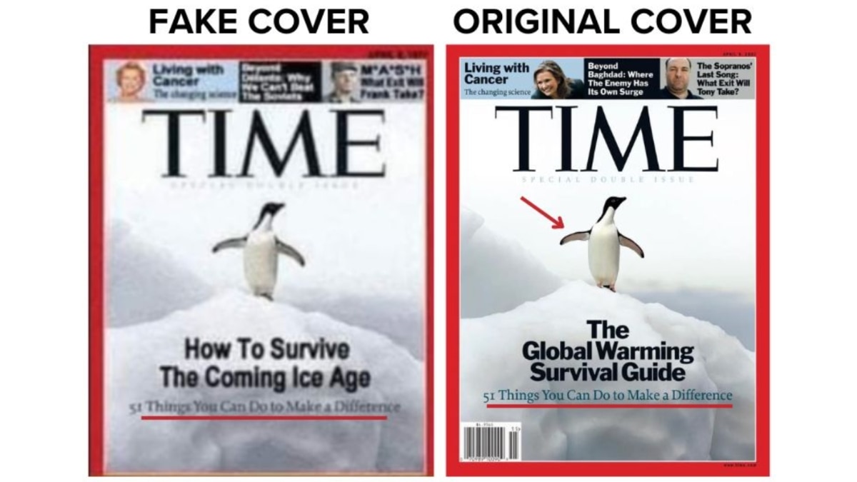 Fact Check: Time Magazine 1977 Cover Did Not Predict Impending Ice Age. Viral Image Is Digitally Altered