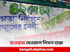লোকসভায় '৪২ এ ৪২..', হাওড়ায় তৃণমূলের দেওয়াল লিখন ঘিরে তুমুল চাঞ্চল্য