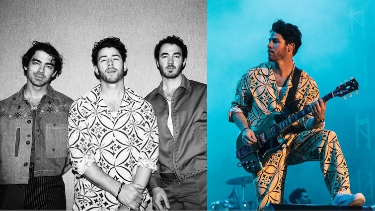 Fans cheer for 'jiju' Nick Jonas at Lollapalooza Mumbai concert, singer reacts 'Jonas Brothers' at Mumbai: দেশে প্রথমবার 'জোনাস ব্রাদার্স', 'জিজু' নিকের জন্য গলা ফাটাল ভারতীয় দর্শক