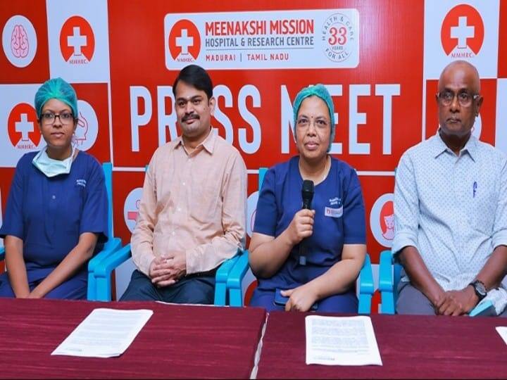 Madurai Meenakshi Mission Hospital Scalp Reconstruction Plastic Surgery Success after major accident - TNN மதுரையில் விபத்தில் தனியாக பிரிந்த  உச்சந்தலை... மீண்டும் பொருத்தி சாதனை படைத்த மருத்துவர்கள்