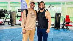 ‘LIVE AS A LEGEND’- Umesh Yadav Poses With Legendary MS Dhoni In Ranchi