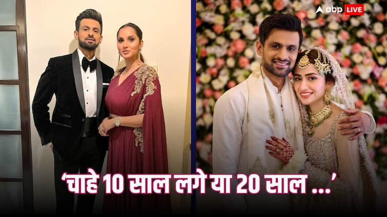 shoaib malik broke silence on divorce with sania mirza marriage with sana javed सानिया मिर्जा से तलाक और सना जावेद से निकाह पर शोएब मलिक ने तोड़ी चुप्पी