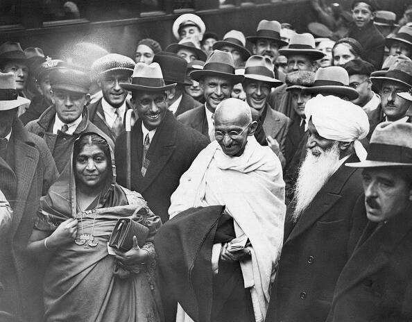 Every year, January 30 is marked as Martyr's Day or Shaheed Diwas to commemorate the death anniversary of Mahatma Gandhi. He was assassinated in 1948 by Nathuram Godse, in the compound of Birla House in New Delhi, after one of his routine multi-faith prayer meetings. It is said that the last words Gandhi uttered were 'Hey Ram'. (Image Source: Getty)