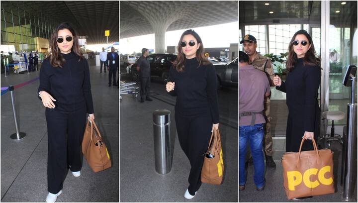 Parineeti Chopra Airport Look: बॉलीवुड एक्ट्रेस परिणीति चोपड़ा हमेशा ही किसी न किसी वजह से चर्चा में बनी रहती हैं. एक्ट्रेस अपनी एक्टिंग के साथ ही अपने लुक्स को लेकर भी सभी को इंप्रेस करती हैं.