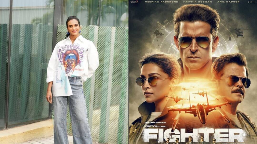 Badmintion Player PV Sindhu Lauds Hrithik Roshan, Deepika Padukone, Anil Kapoor FIghter; Posts 'Uff' As Reaction On Instagram Badmintion Player PV Sindhu Praises Hrithik Roshan, Deepika Padukone Film 'Fighter': Posts 'Just Uff' On Instagram