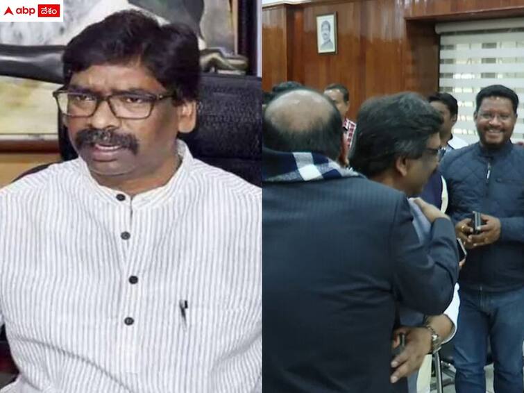 jharkhand cm hemanth soren appeared in ranchi and police put 144 section in cm residence Hemant Soren: రాంచీలో సీఎం హేమంత్ సోరెన్ ప్రత్యక్షం - ఎమ్మెల్యేలతో కీలక భేటీ, ఆయన సతీమణికి సీఎం పగ్గాలు?