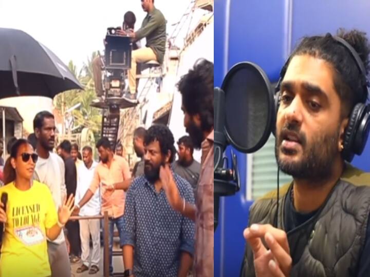 lyca productions has released the making video of Ae Pulla song from lal salaam Watch Video: ஏ.ஆர்.ரஹ்மான் இசையில் காதல் செய்யும் விஷ்ணு விஷால்: வெளியான லால் சலாம் பாடல் மேக்கிங் வீடியோ!