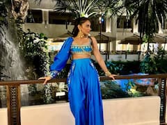 Rakul Preet Singh : బ్లూకలర్ డ్రెస్​లో ఫోజులిచ్చిన రకుల్.. దేశీ జాస్మిన్ అంటూ ఫ్యాన్ కామెంట్