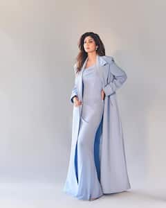 Shilpa Shetty Looks Bewitching In A Classy Floor Length Coat; SEE PICS