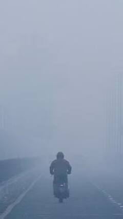 Delhi-NCR Weather Updates: दिल्ली में शीतलहर के बीच घना कोहरा | #abpnewsshorts