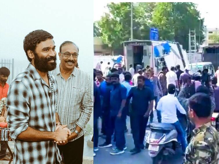 Dhanush sekhar kammula D51 movie shoot creates disturbance for tirupati devotees D 51 : அதிகாலையிலேயே வாகன நெரிசல்.. கடுப்பான பக்தர்கள்.. தனுஷ் பட ஷூட்டிங்கால் ஏற்பட்ட சிக்கல்