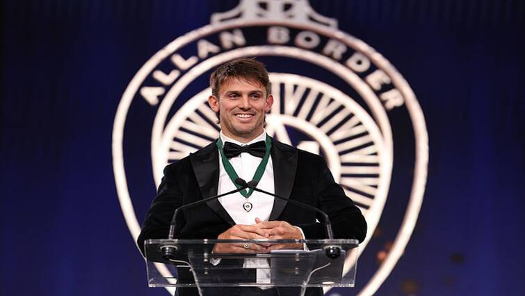 Mitchell Marsh Fights Tears During Allan Border Medal Acceptance Speech Viral Video Bit Fat Love Beer