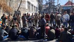 शिमला में अपनी मांगों को लेकर राष्ट्रीय दृष्टिहीन संघ ने किया चक्का जाम, पुलिस के साथ भी हुई धक्का-मुक्की