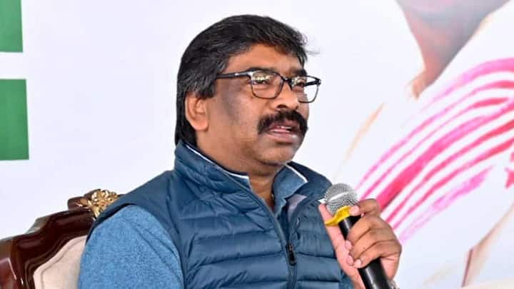 ED Arrests Hemant Soren After Resigning As Jharkhand Chief Minister Hemant Soren Arrested By ED In Land Scam Probe After Resigning As Jharkhand CM