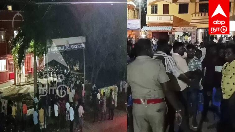 Villupuram marakkanam Tension over the death 4 people were injured when the car of a drunken pmk personality collided - TNN மரக்காணத்தில் பதற்றம்...குடிபோதையில் பாமக பிரமுகரின் கார் மோதியதில் 4 பேர் படுகாயம்